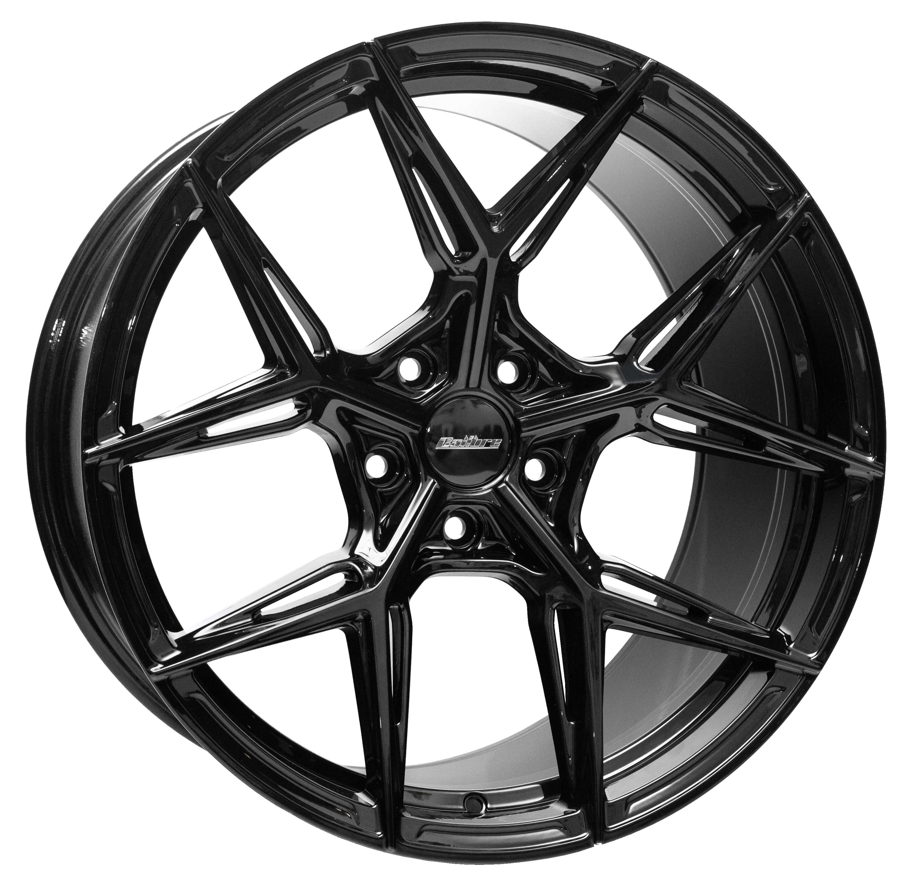 19" (5x112) Calibre Conquest in a Gloss Black Finish (Set of 4)