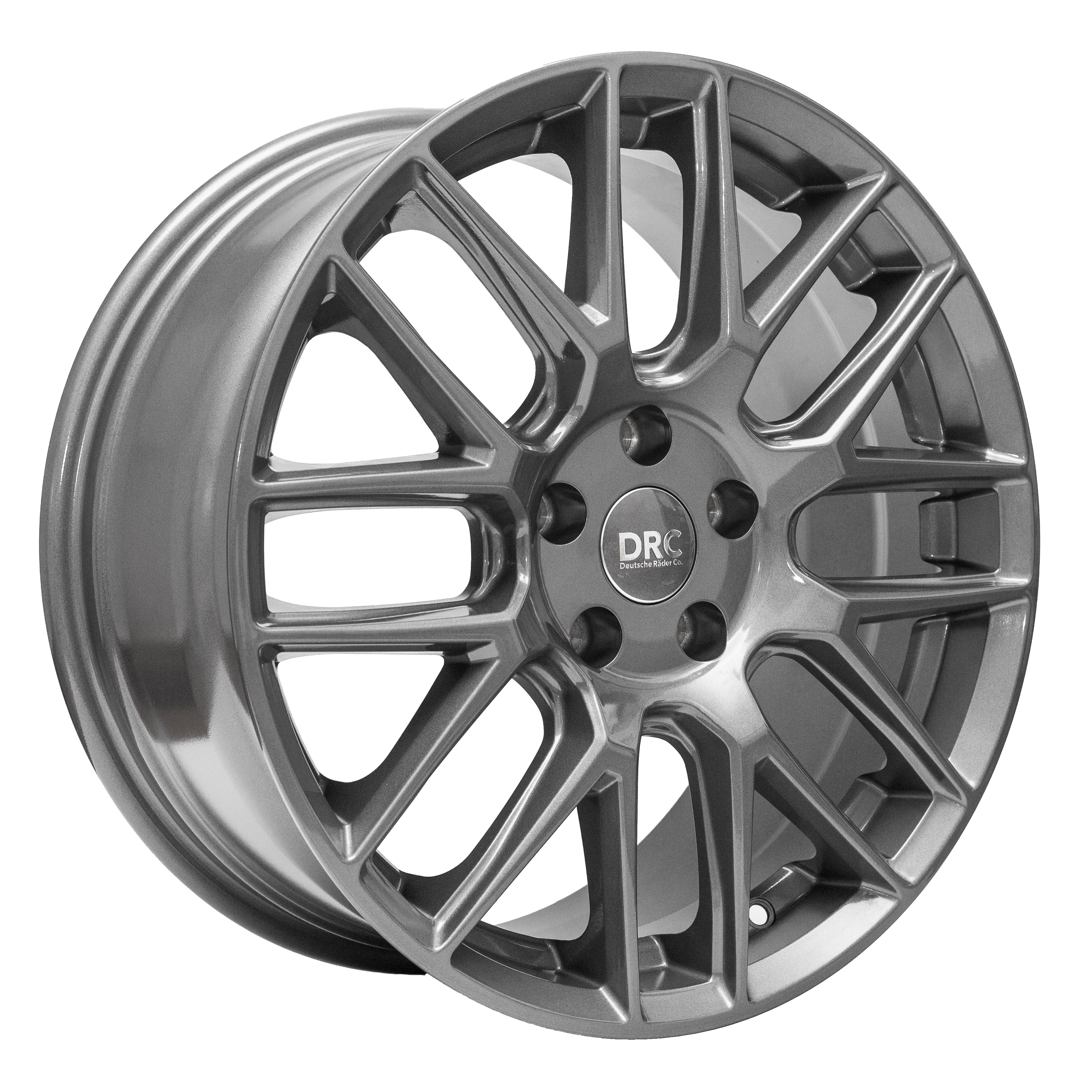 18" (5x108) DRC Dynamo in a Gunmetal Finish (Set of 4)