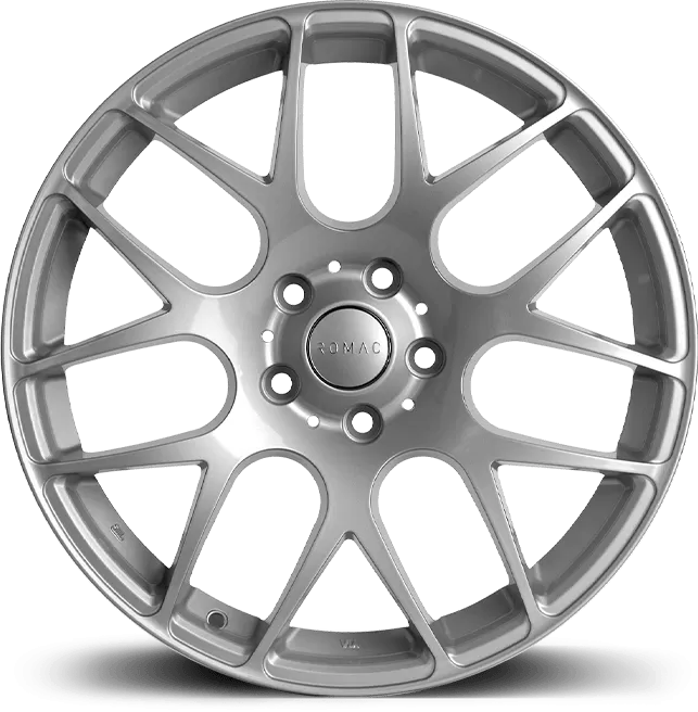 17" (5x108) ROMAC Radium in a Silver Finish (Set of 4)