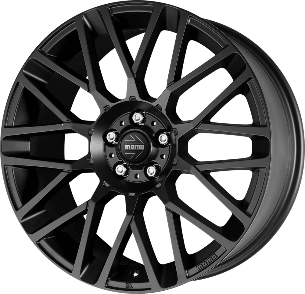 19" (5x108) MOMO Revenge in a Matt Black Finish (Set of 4)