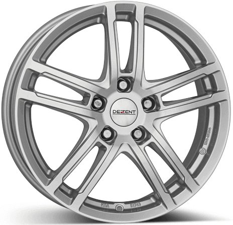 17" (5x108) Dezent TZ in a Silver Finish (Set of 4)