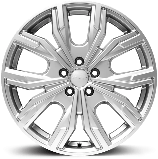 18" (5x160) ROMAC Torque in a Silver Finish (Set of 4)